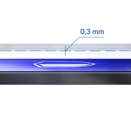 3MK FLEXIBLEGLASS SZKŁO DO APPLE IPHONE 15 PRO MAX OCHRONA EKRANU Z WYSOKĄ