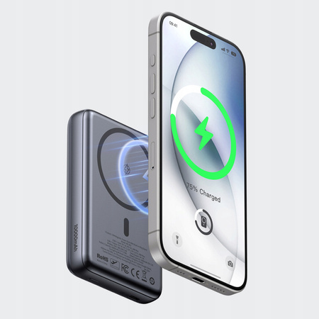 MCDODO POWERBANK INDUKCYJNY DO IPHONE ZE STOJAKIEM MAGSAFE 5000MAH USB-C