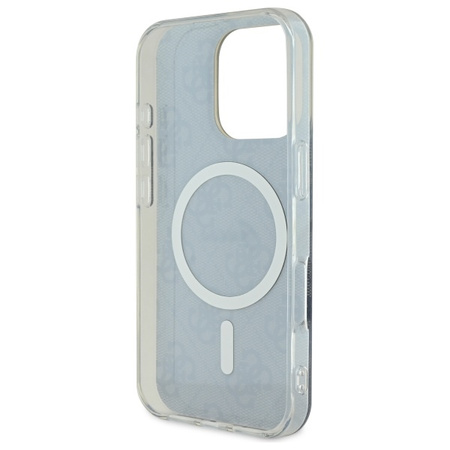 GUESS ETUI HARDCASE IML 4G DO IPHONE 16 PRO 6.3 DO MAGSAFE Z CHRONIĄCĄ