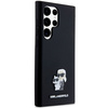 KARL LAGERFELD ETUI SILIKONOWE Z LOGO METALOWYM DO SAMSUNG GALAXY S24 ULTRA