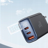 MCDODO SZYBKA ŁADOWARKA SIECIOWA DO IPHONE 2XUSB-C 1XUSB PD 30W MIERNIK LED