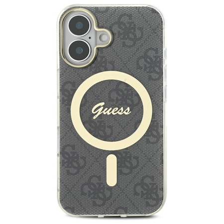 GUESS ETUI HARDCASE IML 4G DO IPHONE 16 6.1 DO MAGSAFE Z NOWOCZESNYM
