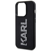 KARL LAGERFELD CASE POKROWIEC HARDCASE DO IPHONE 15 PRO MAX 6.7 RUBBER LOGO