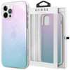 Etui Guess 4G 3D Pattern Collection na iPhone 12 Pro Max - niebiesko-różowe