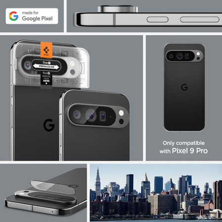 SPIGEN OSŁONA APARATU OPTIK.TR EZ FIT CAMERA PROTECTOR DO GOOGLE PIXEL 9
