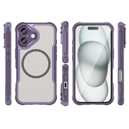 HURTEL ETUI SILIKONOWE CASE POKROWIEC DO IPHONE 16 PLUS DO MAGSAFE