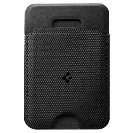 SPIGEN S314-3 SLIM FOLD TRIPOD MAGSAFE UNIVERSAL MAGNETIC CARD HOLDER BLACK