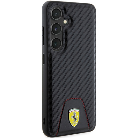 FERRARI ETUI DO SAMSUNG GALAXY S24 S921 HARDCASE ZAWANSOWANA OCHRONA CARBON