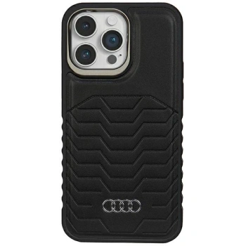 AUDI SYNTHETIC LEATHER CASE DO IPHONE 14 PRO MAX 6.7 DO MAGSAFE HARDCASE