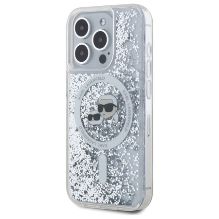 KARL LAGERFELD ETUI HARDCASE TRANSPARENTNE DO IPHONE 15 PRO MAX 6.7