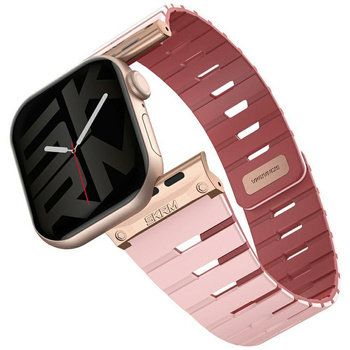 Pasek Skinarma Gemini do Apple Watch     42/41/40 mm różowy