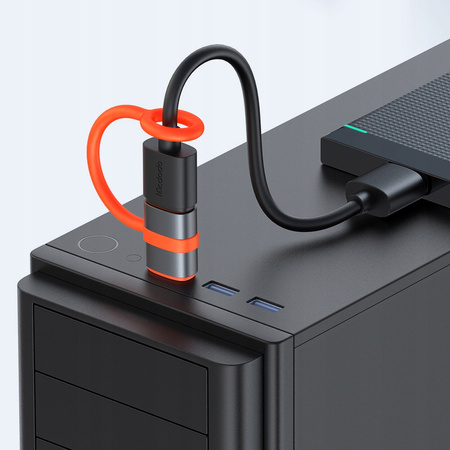MCDODO ADAPTER PRZEJŚCIÓWKA USB-A 3.0 DO USB-C NA USB TYP C 3A 5GBPS OTG