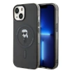 Karl Lagerfeld KLHMP14SHFCKNOK iPhone 14/ 15 / 13 6.1 czarny/black hardcase IML Ikonik MagSafe