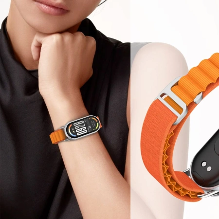 Pasek Tech-Protect Nylon Pro na Xiaomi Smart Band 8 / 9 / 10 / NFC - beżowy
