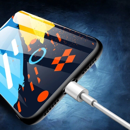 HURTEL ETUI COLOR GLASS CASE DO IPHONE 11 PRO MAX ZE SZKŁEM HARTOWANYM