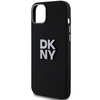 DKNY CASE HARDCASE LIQUID SILICONE DO IPHONE 15 14 13 Z METALOWYM LOGO