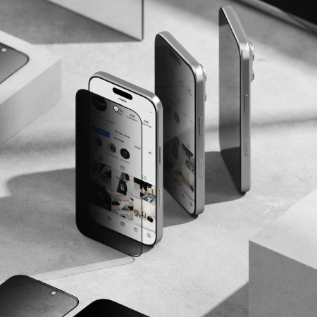 RINGKE SZKŁO PRYWATYZUJĄCE EASY SLIDE 2-PACK DO IPHONE 17 OCHRONA