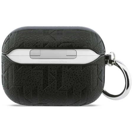 Etui Karl Lagerfeld Monogram Choupette   Head do AirPods Pro 3 czarny
