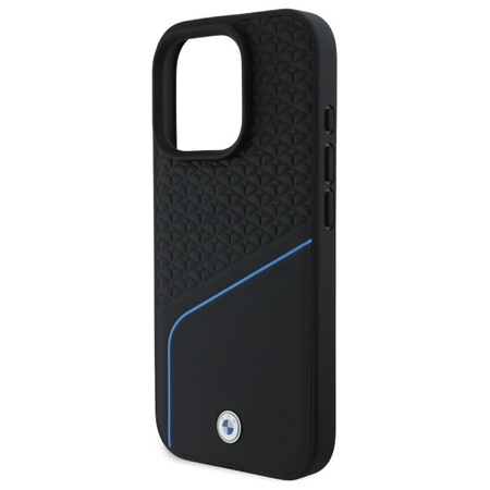 BMW BMHMP16X23RDCLK iPhone 16 Pro Max     6.9 czarny/black hardcase Sign Leather Textured And Line MagSafe