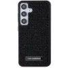 Etui Karl Lagerfeld Rhinestone Metal Logo na Samsung Galaxy S24+ - czarne