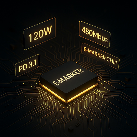 CO2 KABEL USB-C SZYBKIE ŁADOWANIE DO SAMSUNG XIAOMI USB TYP C PD 6A 120W 2M