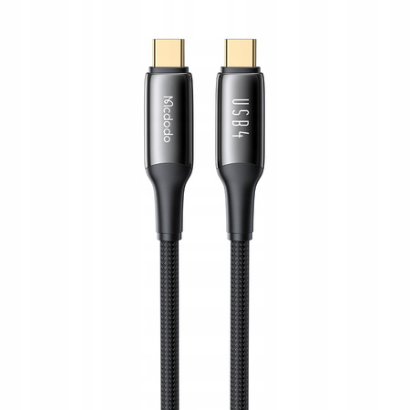 MCDODO KABEL USB-C SZYBKIE ŁADOWANIE THUNDERBOLT 4 40GBPS 240W USB TYP C 1M