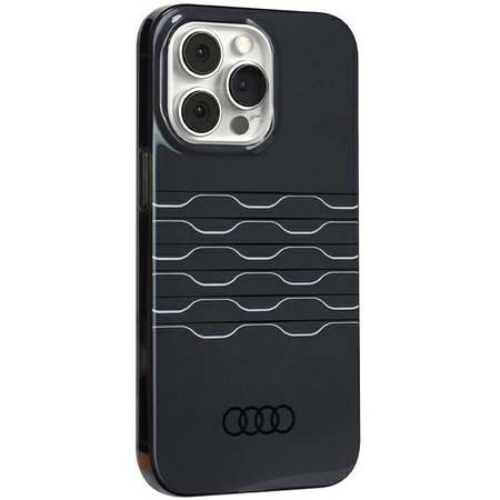 Etui Audi IML MagSafe na iPhone 13 Pro Max - czarne