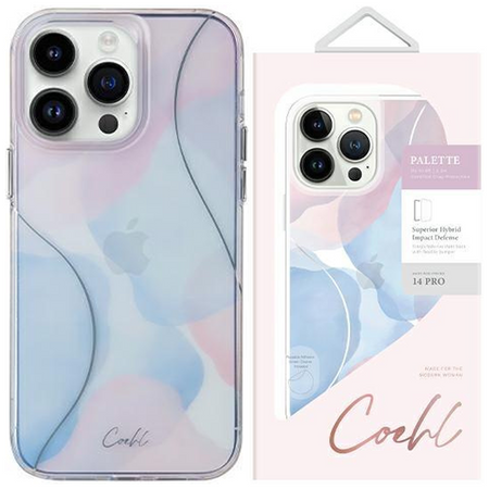 UNIQ etui Coehl Palette iPhone 14 Pro 6,1" niebieski/dusk blue