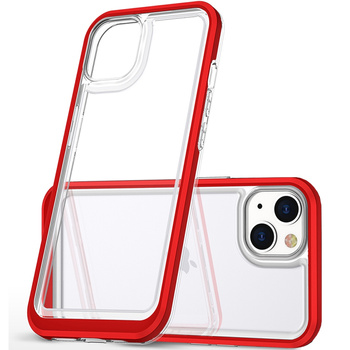 HURTEL CLEAR 3IN1 ETUI DO IPHONE 13 MINI Z RAMKĄ ŻELOWY POKROWIEC OCHRONNY