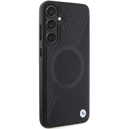BMW ETUI HARDCASE DO SAMSUNG GALAXY S24+ S926 DO MAGSAFE SKÓRA PÓŁWZOROWANA