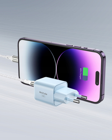 INNOSTYLE SZYBKA ŁADOWARKA KOSTKA USB-C 35W USB TYP C GAN II DO SAMSUNG LED