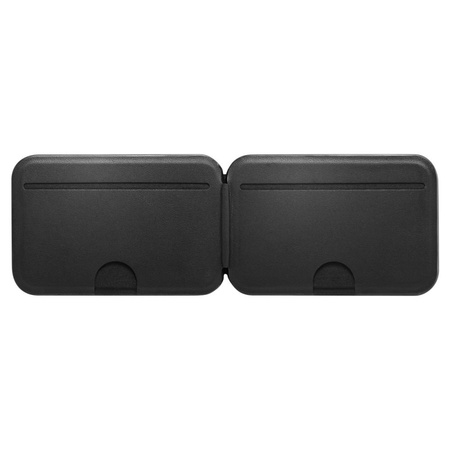 SPIGEN S314-2 SLIM FOLD TRIPOD MAGSAFE UNIVERSAL MAGNETIC CARD HOLDER BLACK