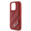 KARL LAGERFELD ETUI HARDCASE DIAGONAL QUILTED SCRIPT DO IPHONE 15 PRO MAX