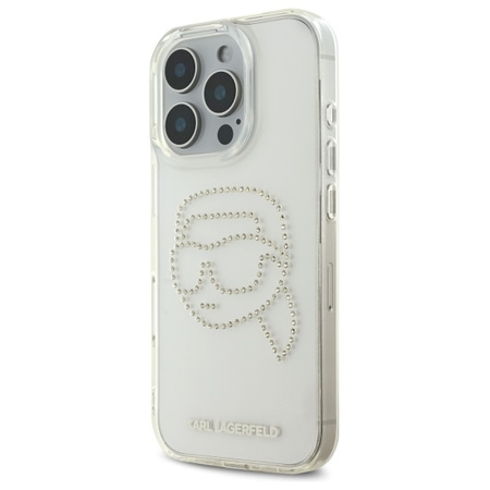 KARL LAGERFELD ETUI HARDCASE DO IPHONE 16 PRO MAX 6.9 PRZEZROCZYSTE Z KARL