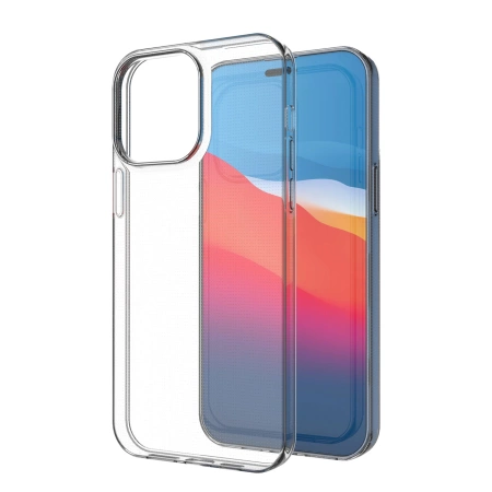 HURTEL ETUI DO IPHONE 14 PRO MAX ŻELOWY POKROWIEC 0.5MM ULTRA CLEAR