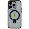 Etui Ferrari Ring Stand 2023 Collection MagSafe do iPhone 15 Pro - przezroczyste