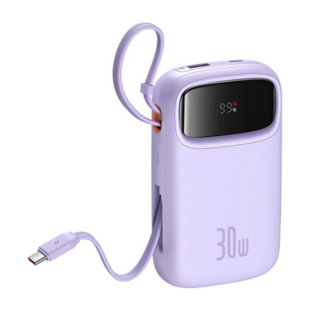 BASEUS POWERBANK 10000MAH 30W DO TELEFONÓW ANDROID IPHONE Z PODWÓJNYM USB-C