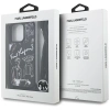 KARL LAGERFELD ETUI CROSSBODY GRAINED PATTERN LOGO DO IPHONE 16 PRO