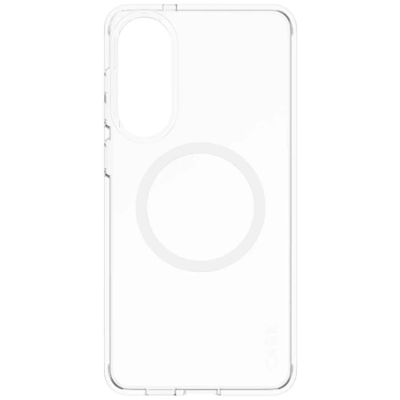 Etui CARE by PanzerGlass Flagship Urban Combat White QI na Samsung Galaxy S25 Edge - przezroczyste