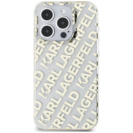 KARL LAGERFELD HARDCASE DO IPHONE 15 PRO MAX Z LOGO IML FULLOVER POKROWIEC