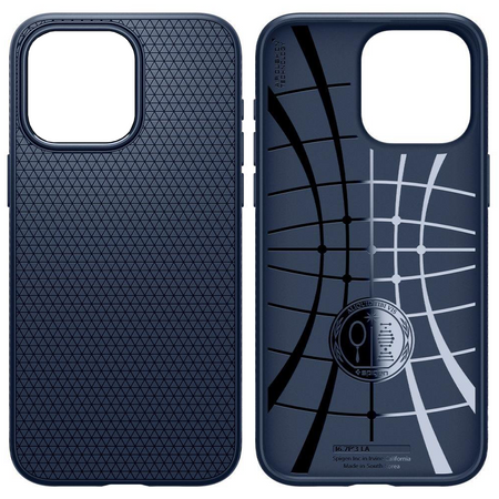 Spigen Liquid Air, navy blue - iPhone 15 Plus
