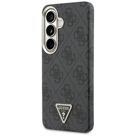Etui Guess 4G Triangle Logo MagSafe do   Samsung Galaxy S26 czarny