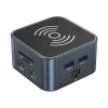 WOZINSKY HUB USB-C 12W 1 Z FUNKCJĄ ŁADOWANIA BEZPRZEWODOWEGO DO LAPTOPA