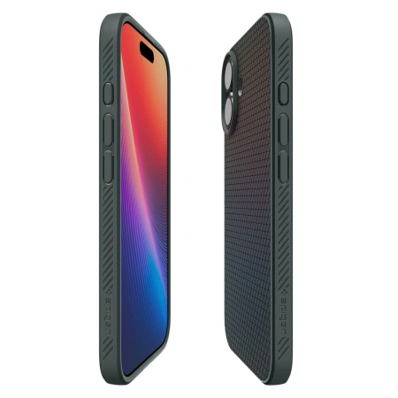 SPIGEN ETUI LIQUID AIR DO IPHONE 17 PROTECTION Z ANTYPOŚLIZGOWYM