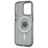 KARL LAGERFELD CASE HARDCASE DO IPHONE 15 PRO DO MAGSAFE Z METALOWYM LOGO