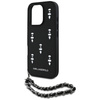 KARL LAGERFELD ETUI SAFFIANO CRYSTALS DO IPHONE 16 PRO Z CHAIN OCHRONA STYL