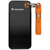 Dysk Zewnętrzny Verbatim Pocket SSD 2TB - brelok do kluczy z kablem USB-C 3.2 gen.2 czarno-pomarańczowy/black-orange 32197