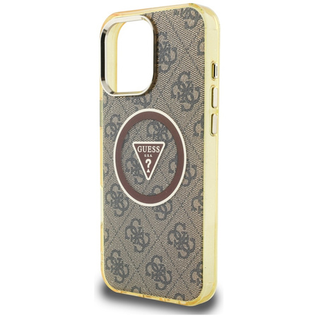 GUESS ETUI TPU POKROWIEC DO IPHONE 16 PRO MAX 4G DO MAGSAFE METAL GLITTER