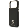 GUESS ETUI GRAINED STRASS LOGO MAGSAFE DO IPHONE 17 PRO MAX Z SYSTEMEM