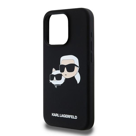 KARL LAGERFELD CASE HARDCASE DO IPHONE 15 PRO MAX 6.7 DO MAGSAFE SILIKONOWE